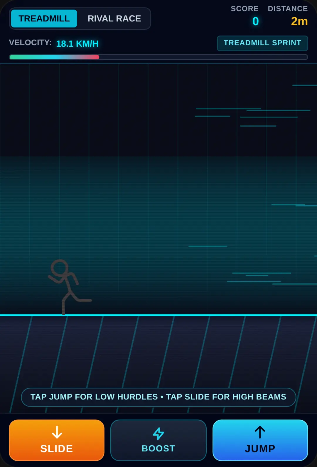 Stickman Speed Runner: Treadmill & Rival Races cover