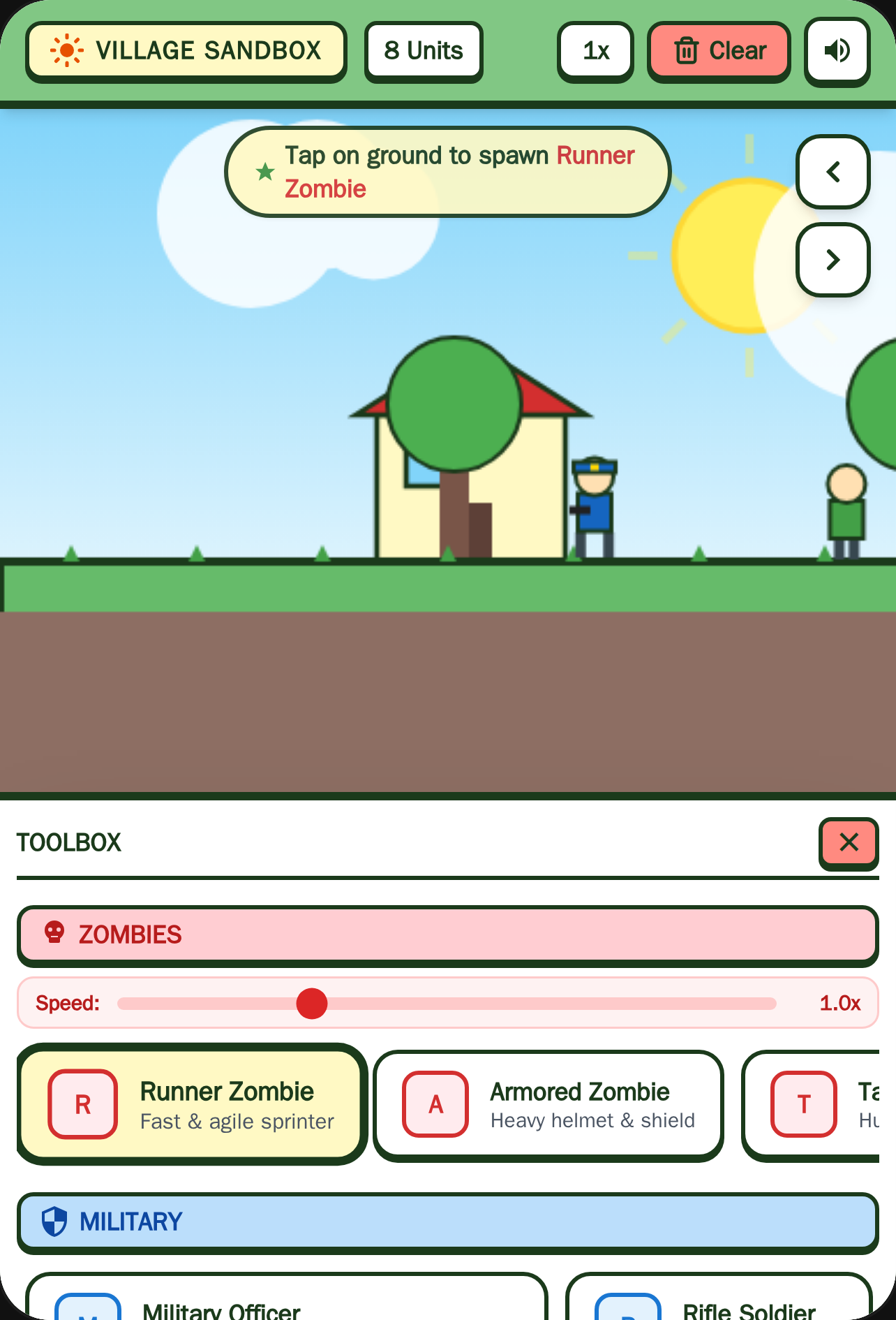 Zombie Sandbox: Sunny Village cover