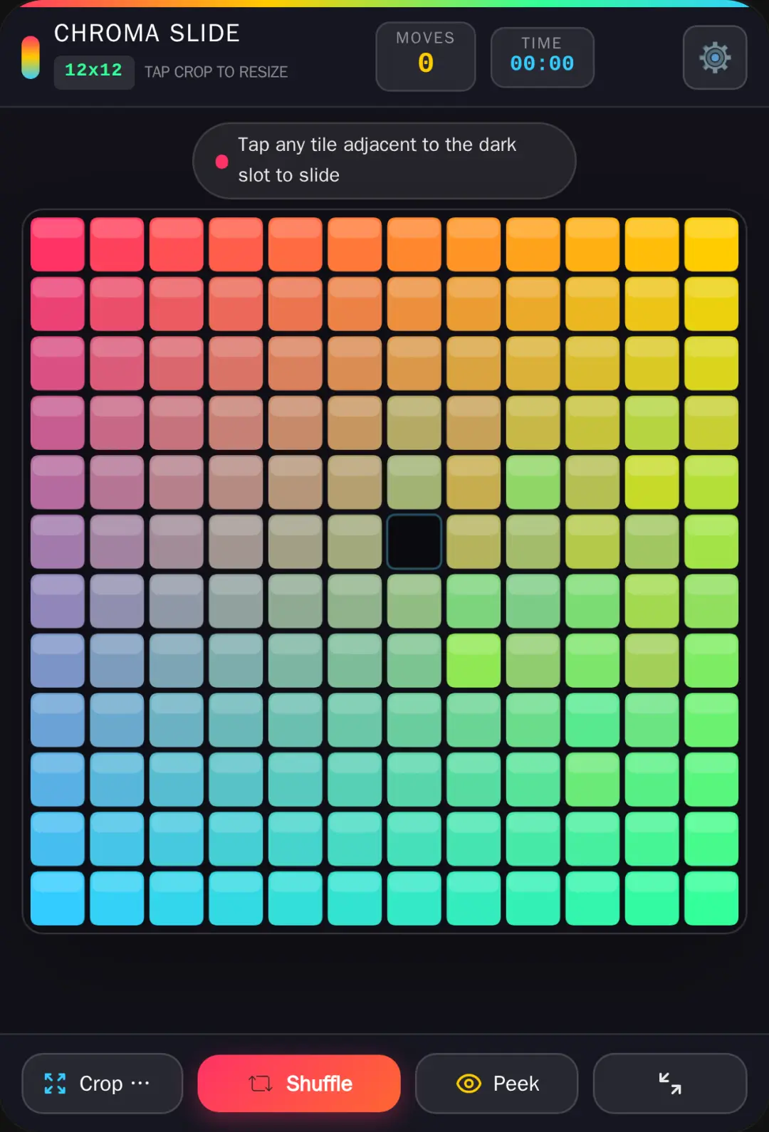 Chroma Slide - Multi Color Grid cover