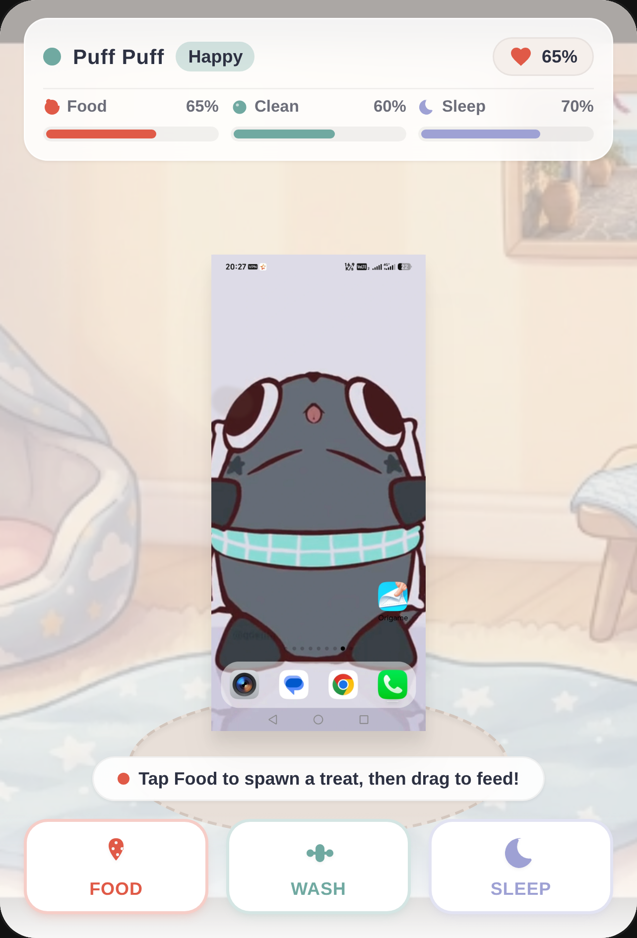 Pebble care game^^ (bruh) cover