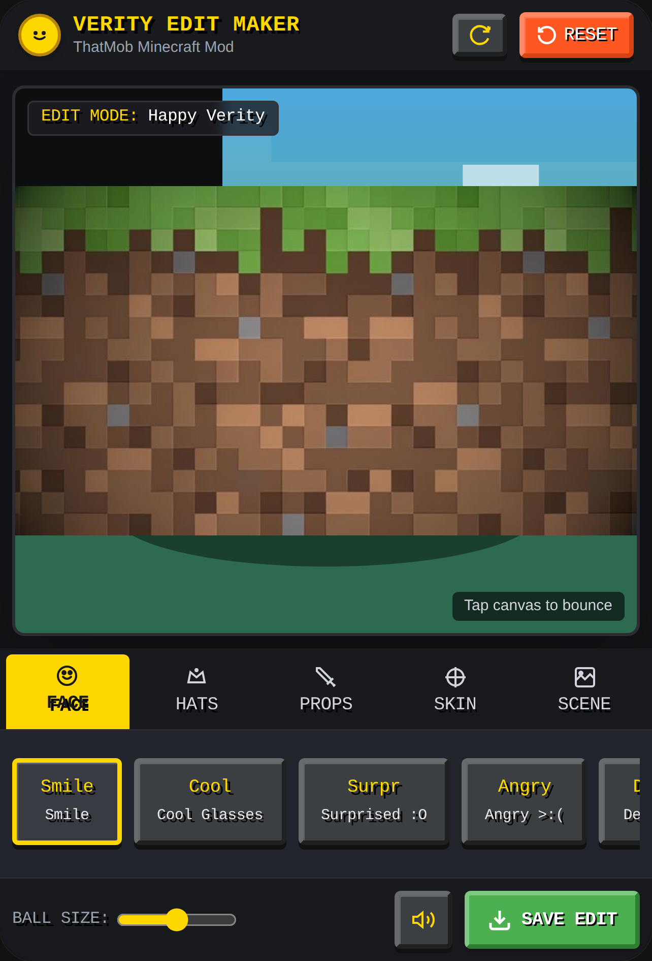 Verity Edit Maker - ThatMob Mod cover