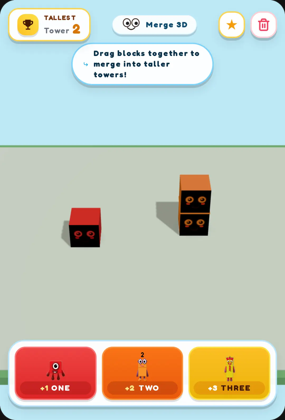 Numberblocks Merge 3D