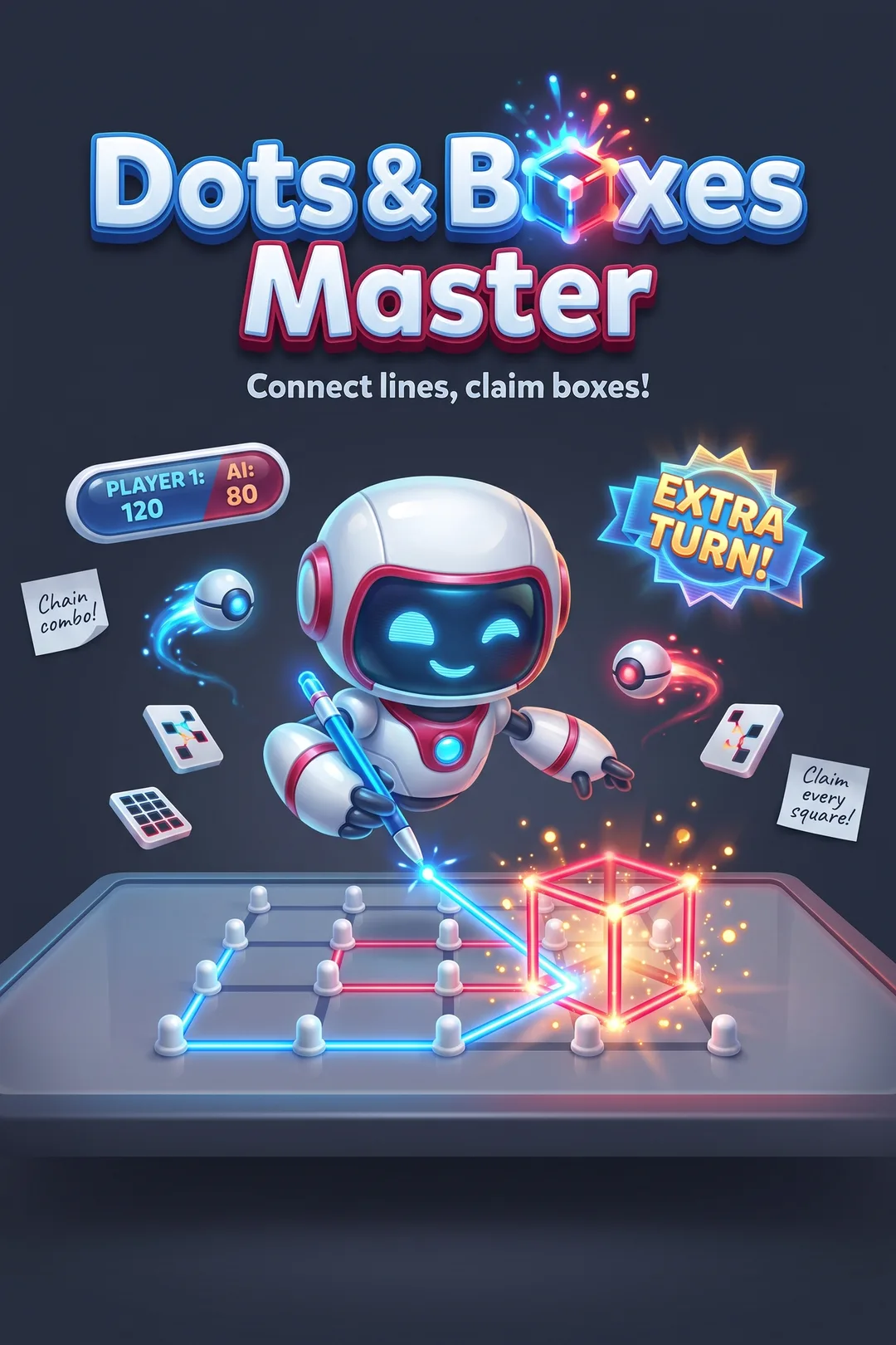 Dots & Boxes Master