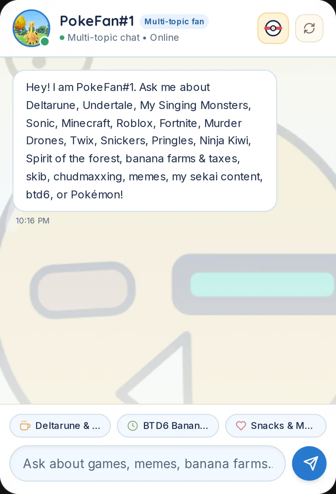 A Chat With Me! cover