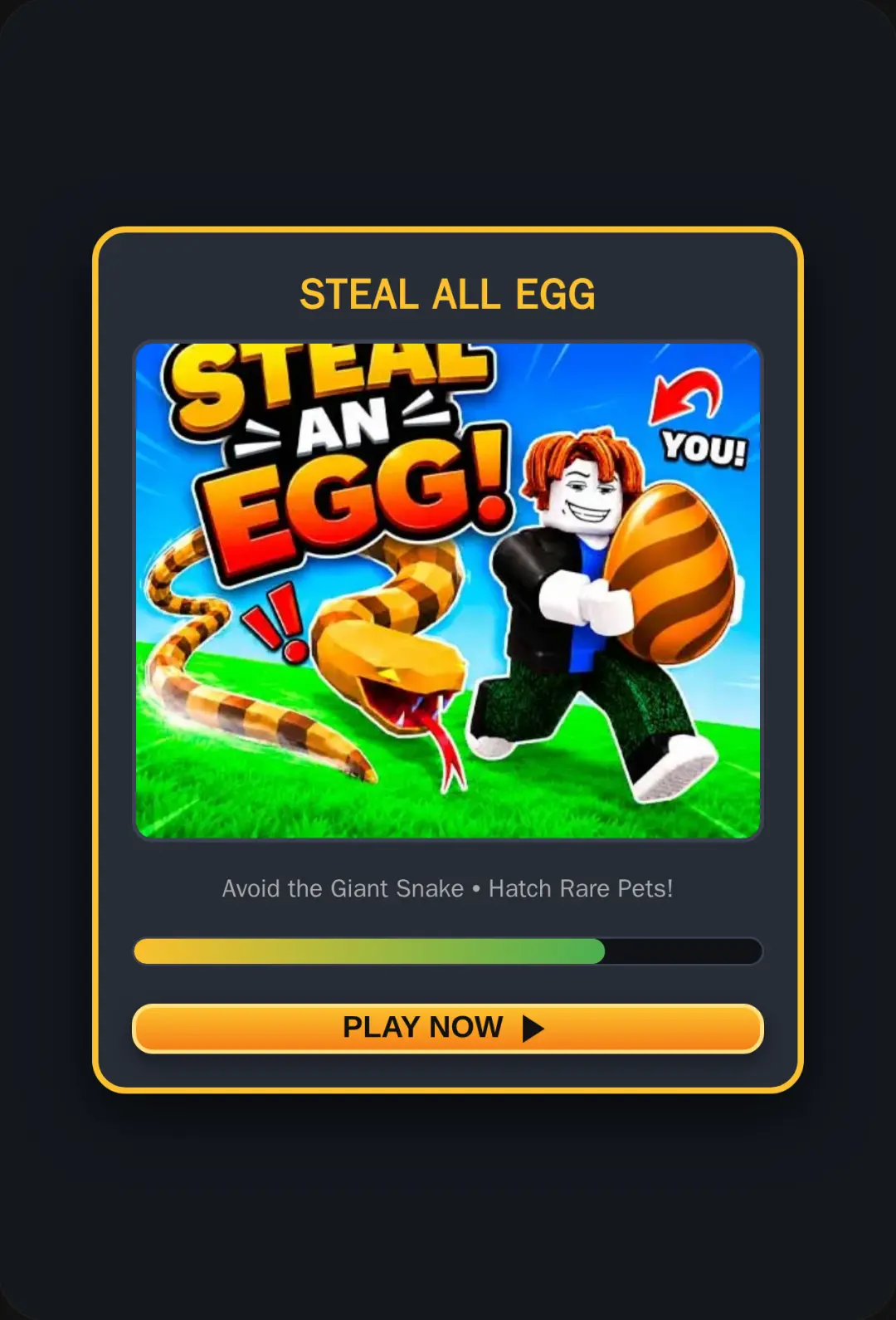 Steal An Egg cover