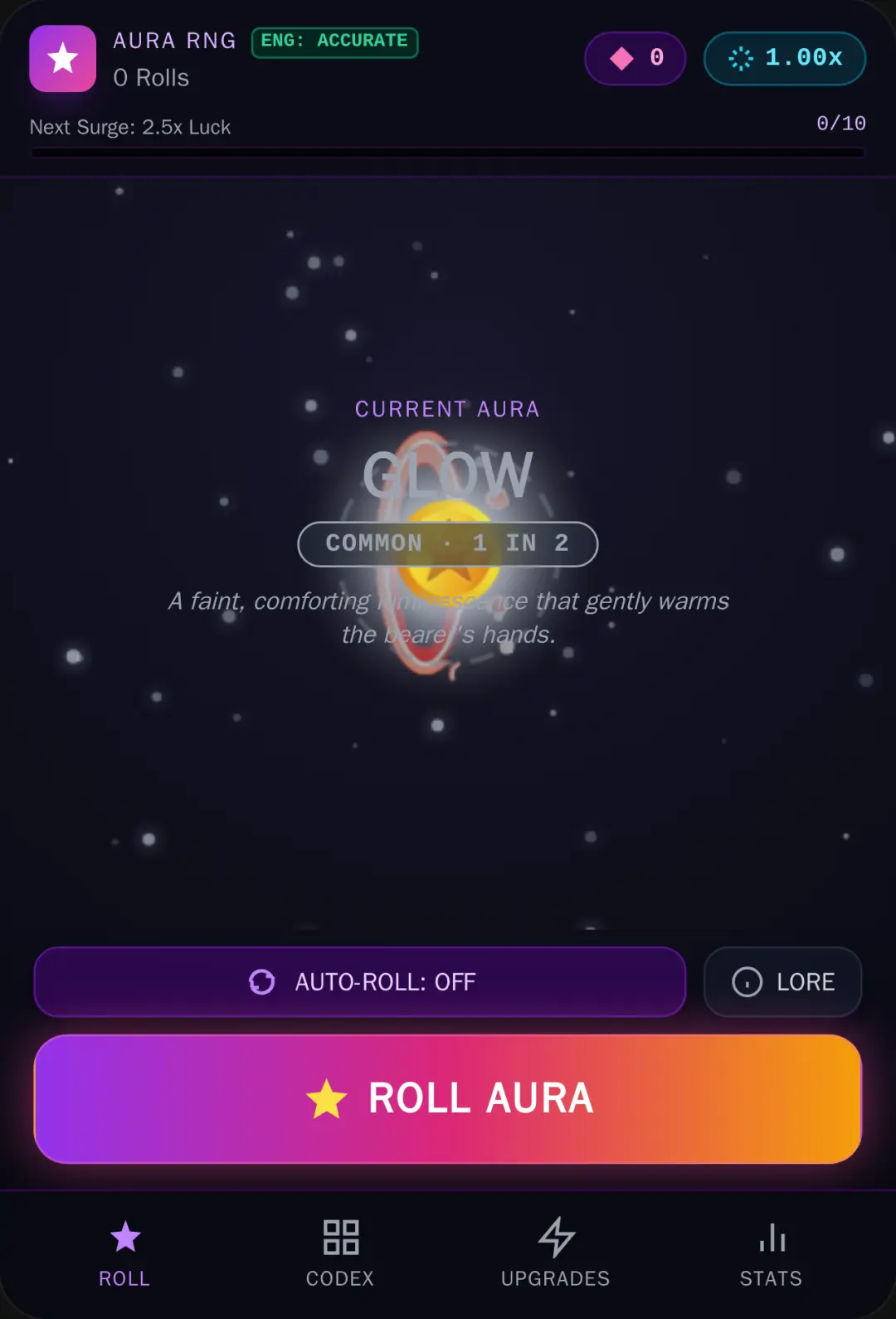 Aura RNG cover