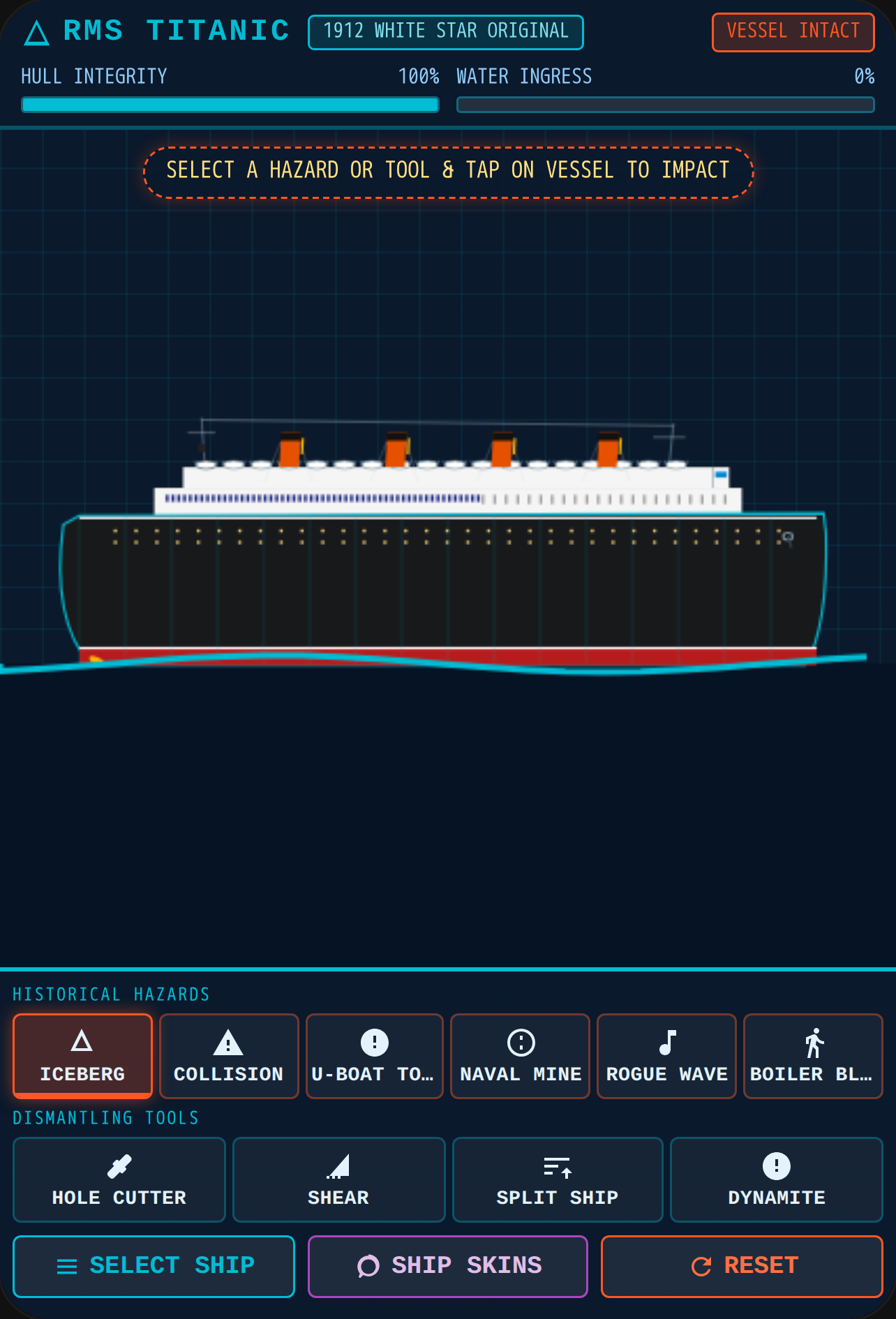 Ocean Liner Destruction & Hazard Simulator cover