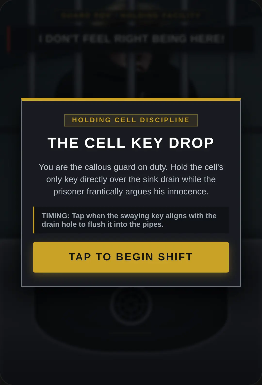 The Cell Key Drop cover