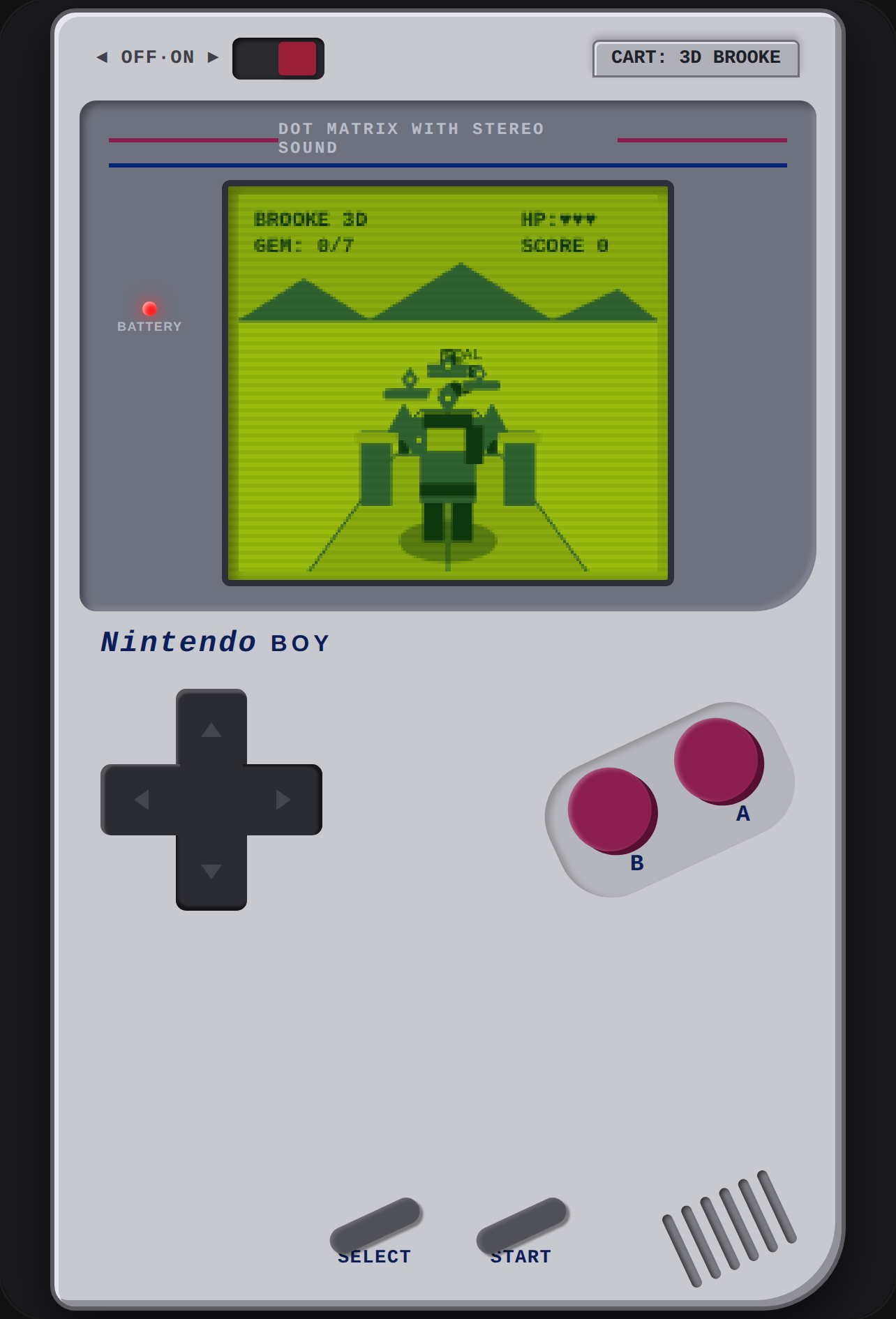 Nintendo BOY - 3D Brooke & Retro Classics cover