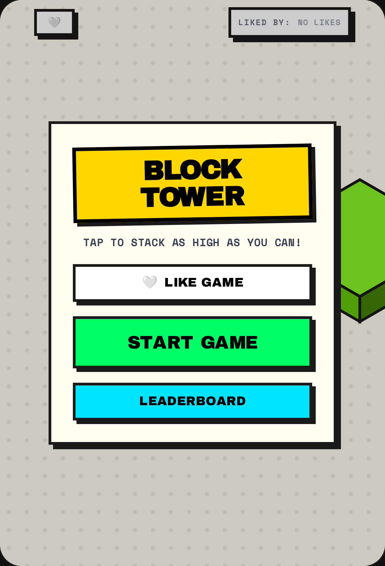 3D Block Tower cover
