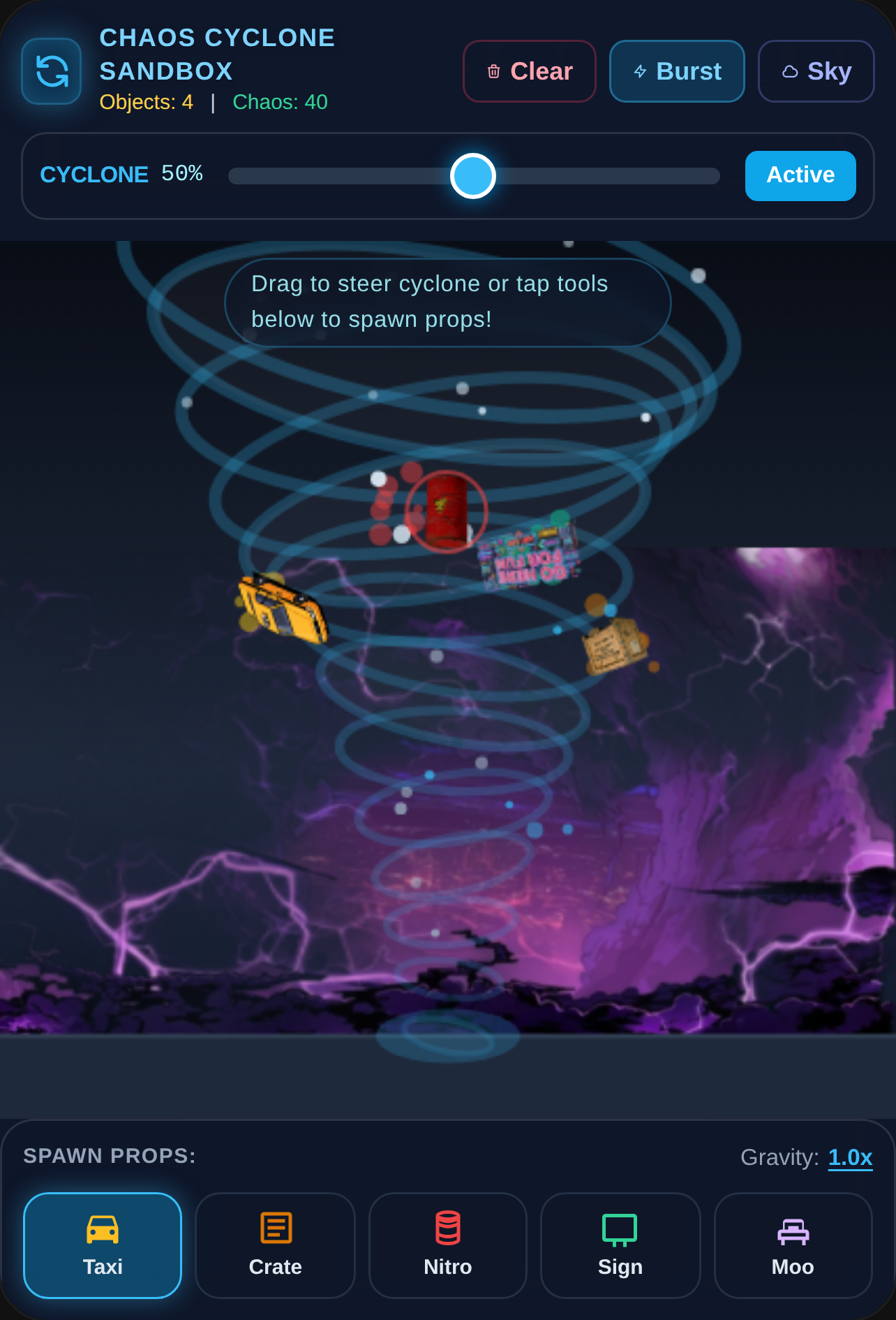 Chaos Cyclone Sandbox cover