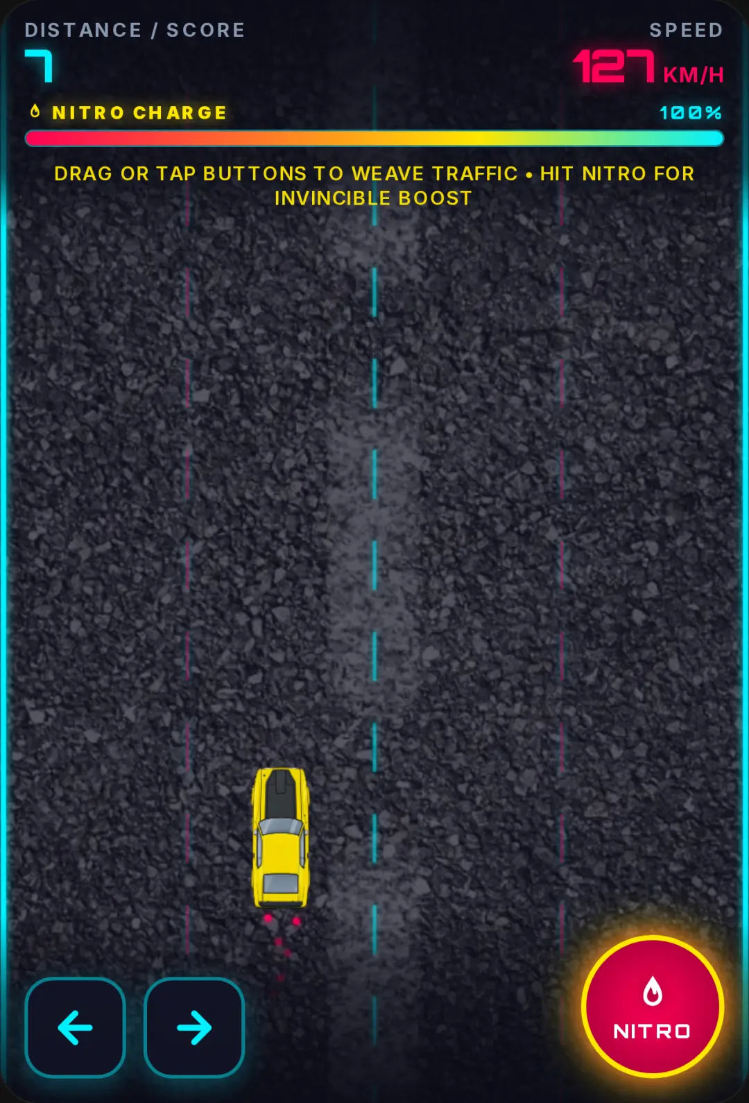 Neon Highway Racer cover