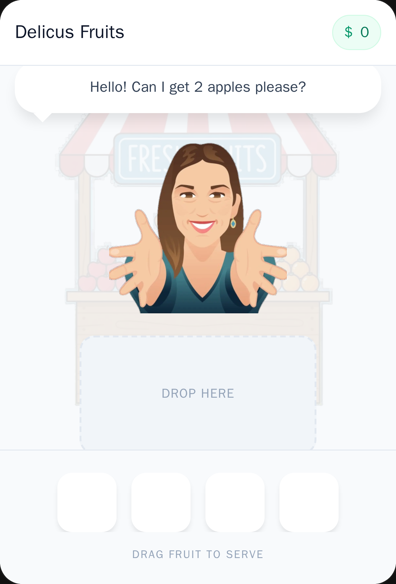 make your fruit shop:) cover