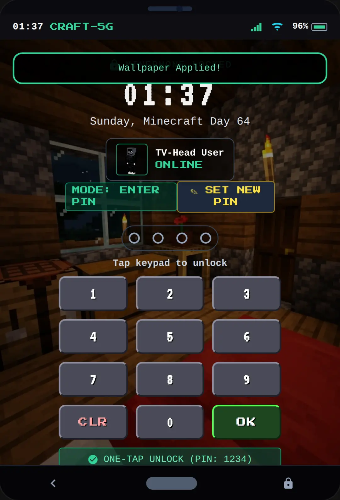 MinePhone OS - Minecraft Smartphone Simulator cover