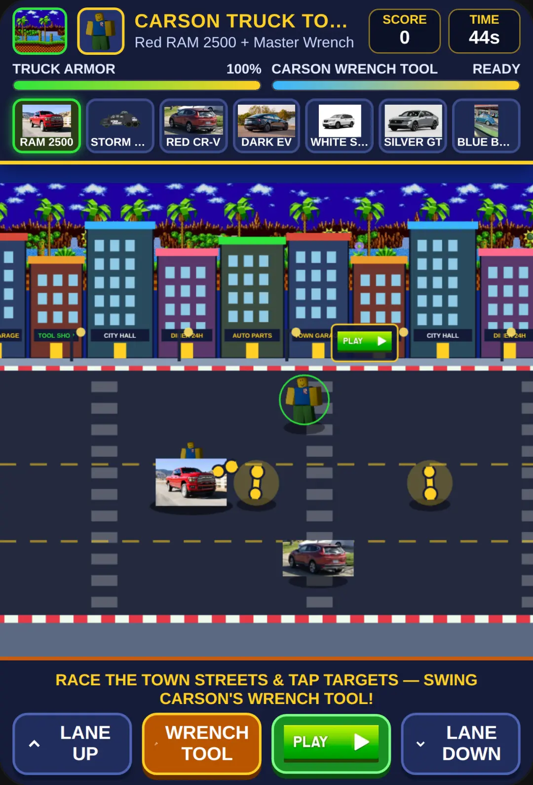 Carson Truck: Town Street Race cover