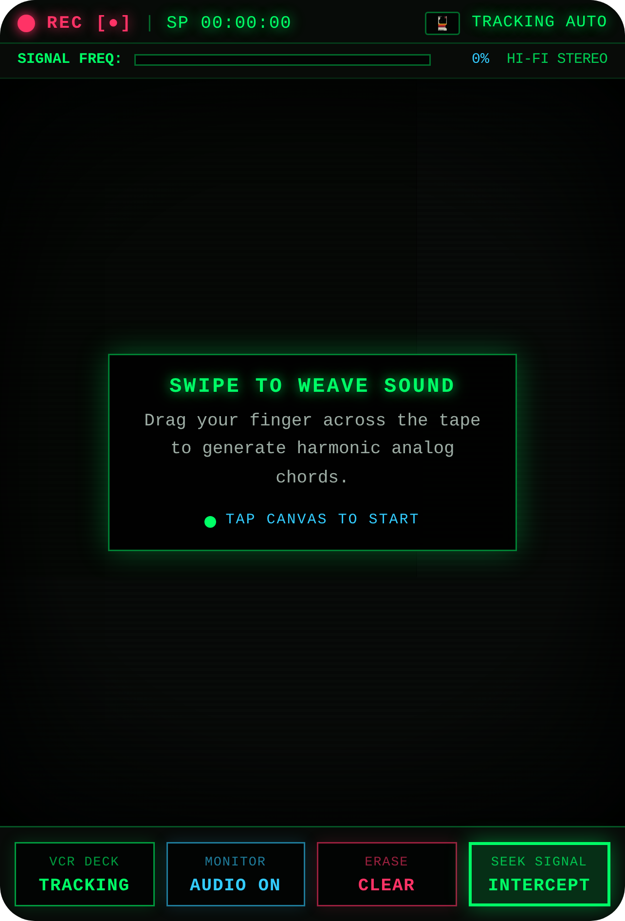 VHS Soundscape Generator cover