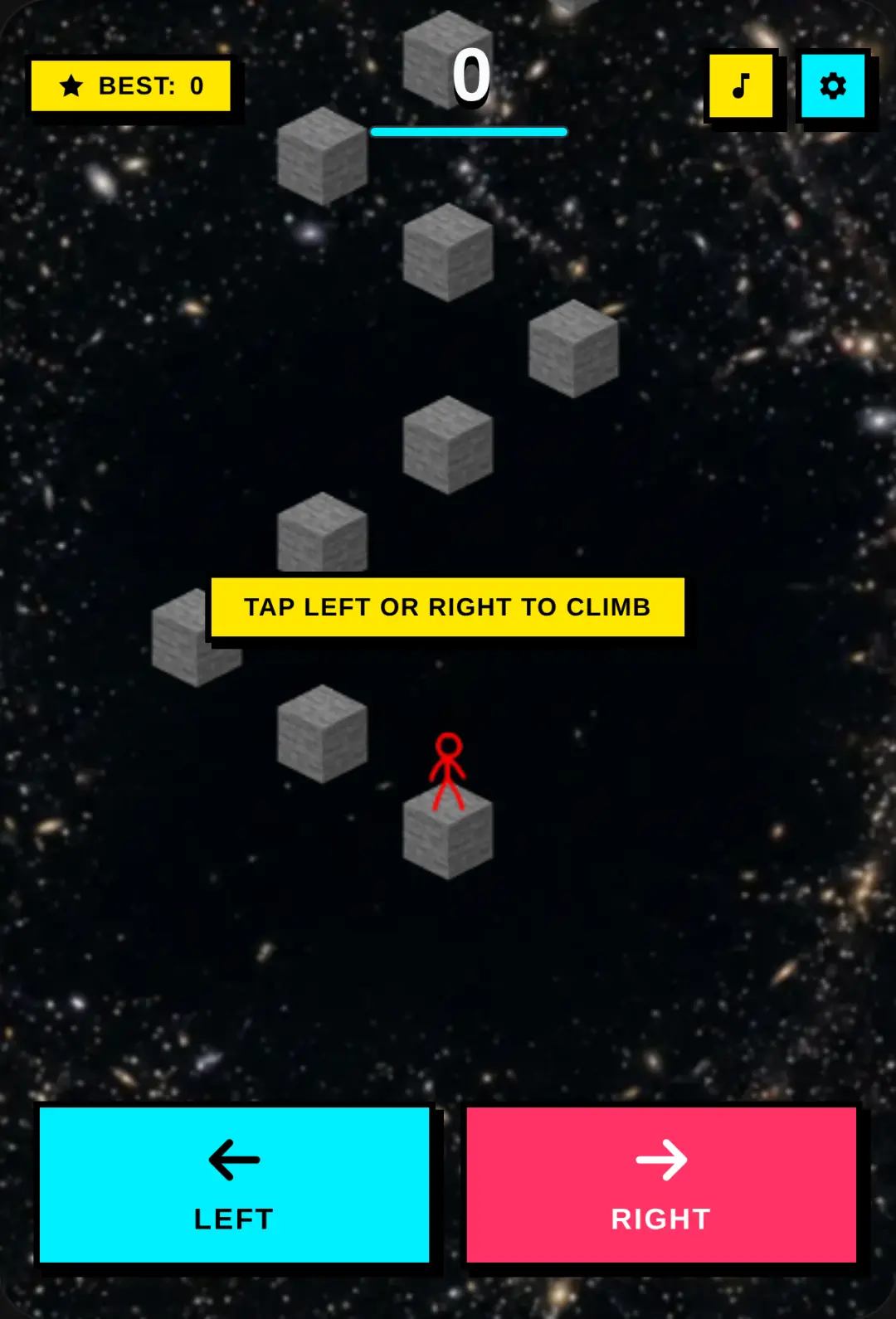 Space Stickman Parkour cover
