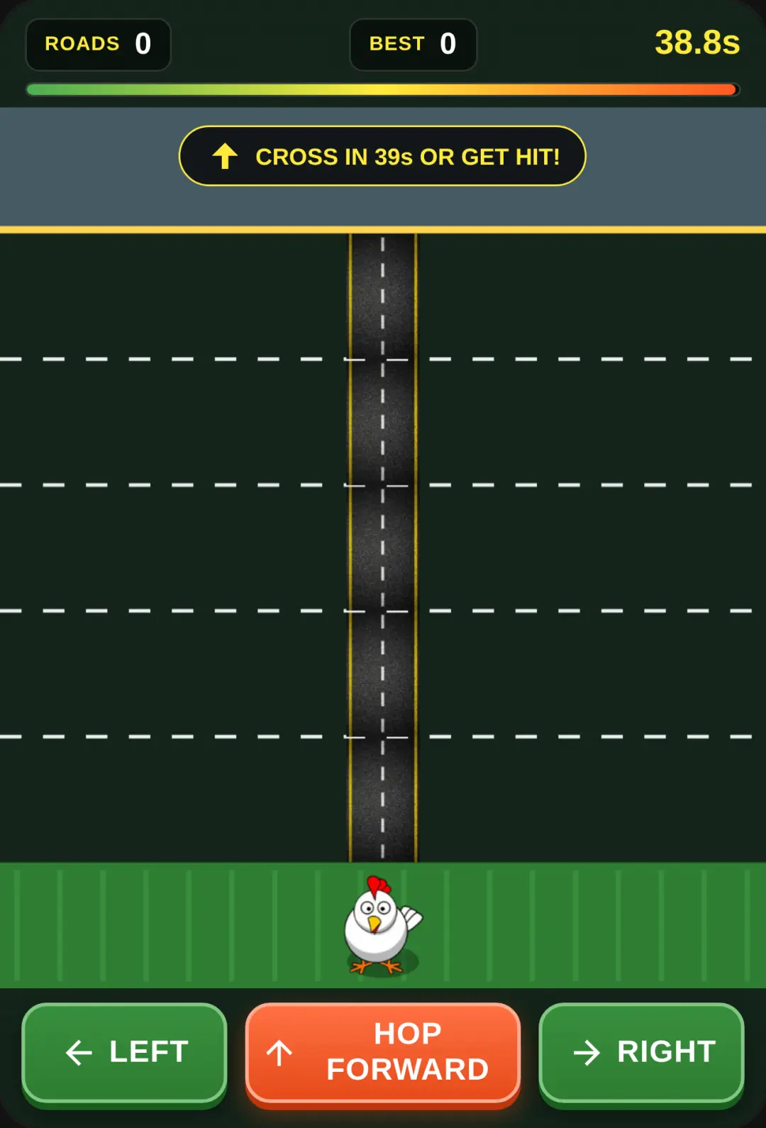 Chicken Road Crossing - 39s Rush cover
