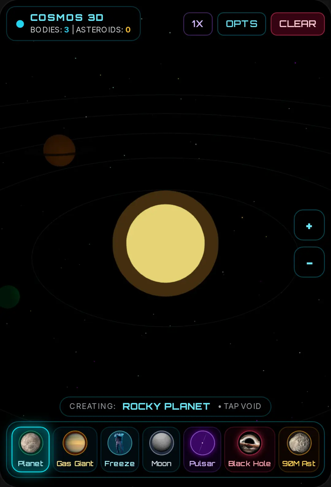 Cosmos Sandbox 3D - 90,000,000m Asteroids cover