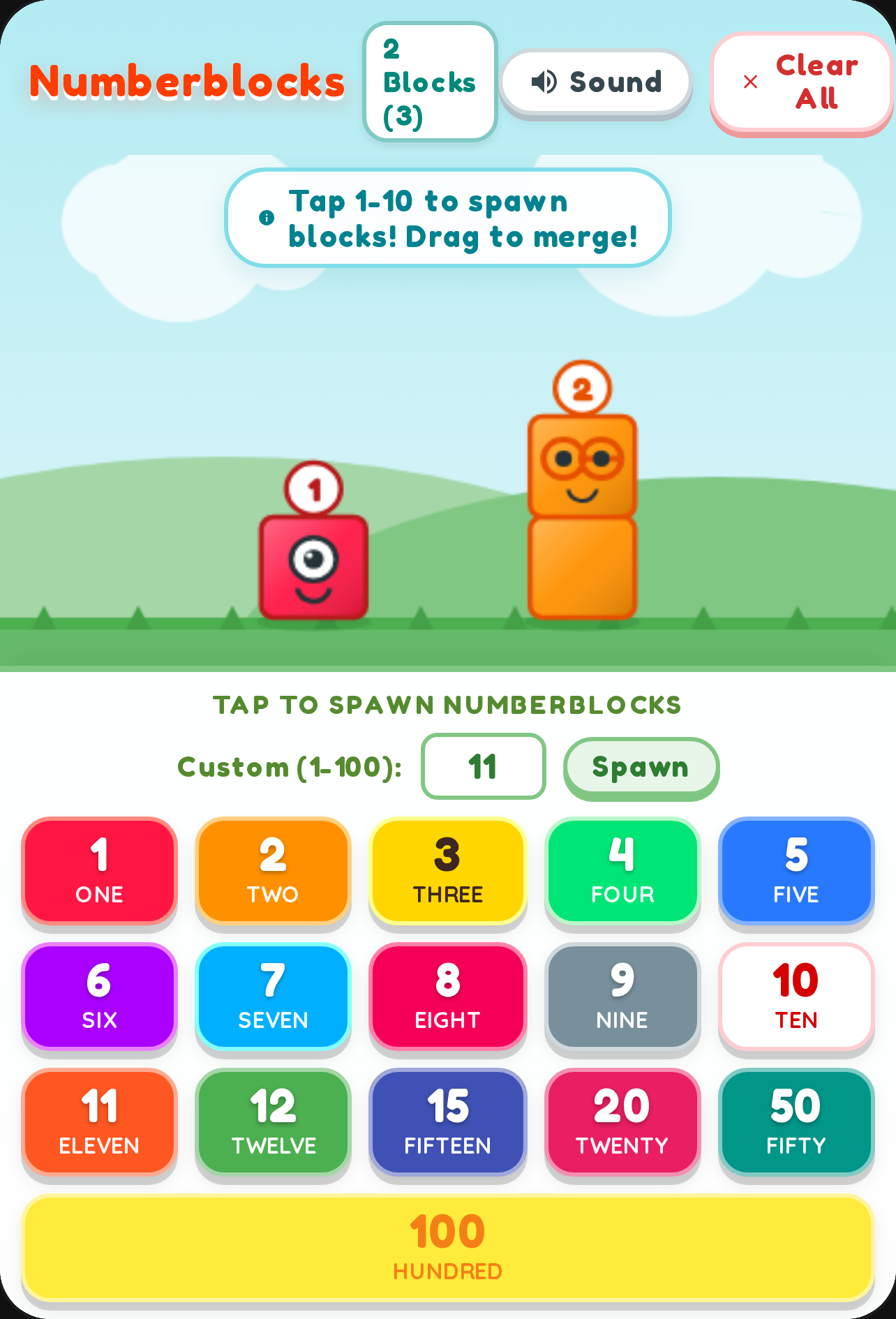 Numberblocks Sandbox cover