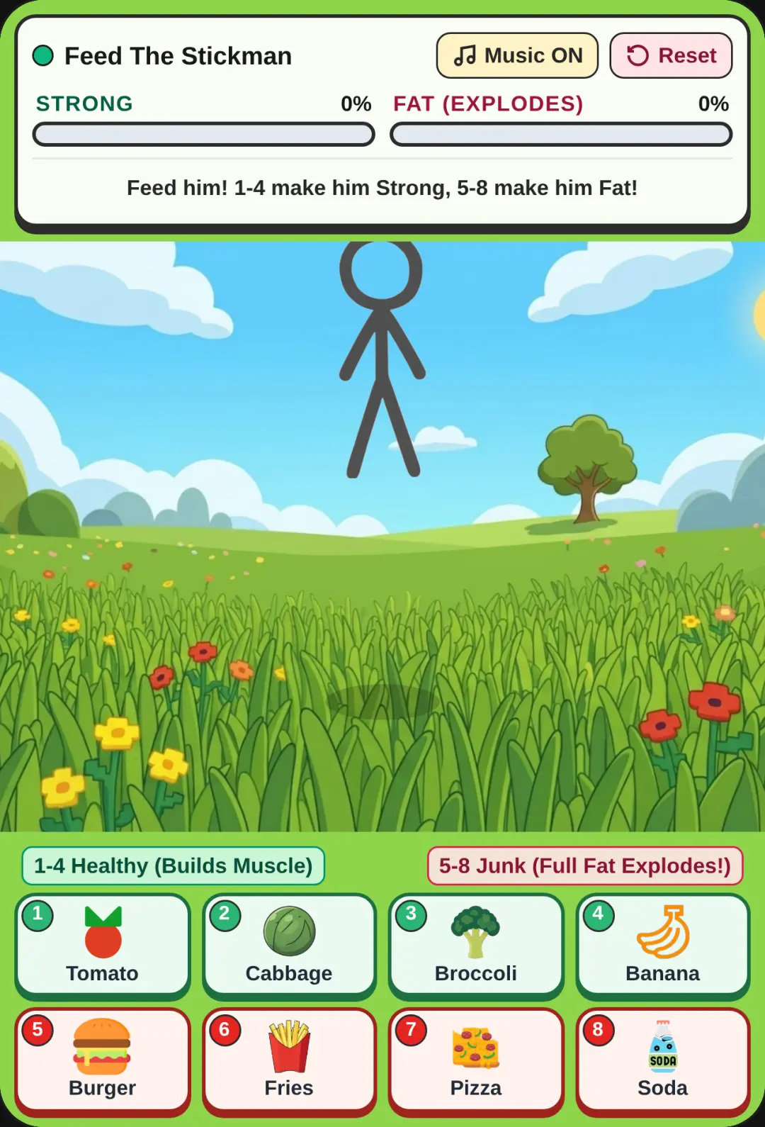 Feed The Stickman cover