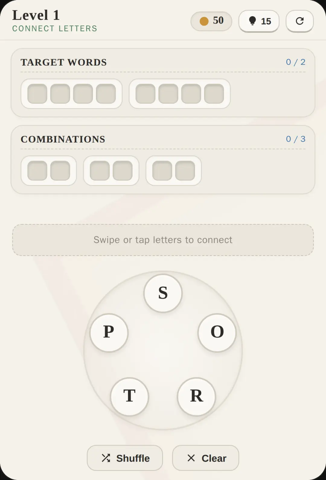 Word Connection - Letterpress Puzzle cover