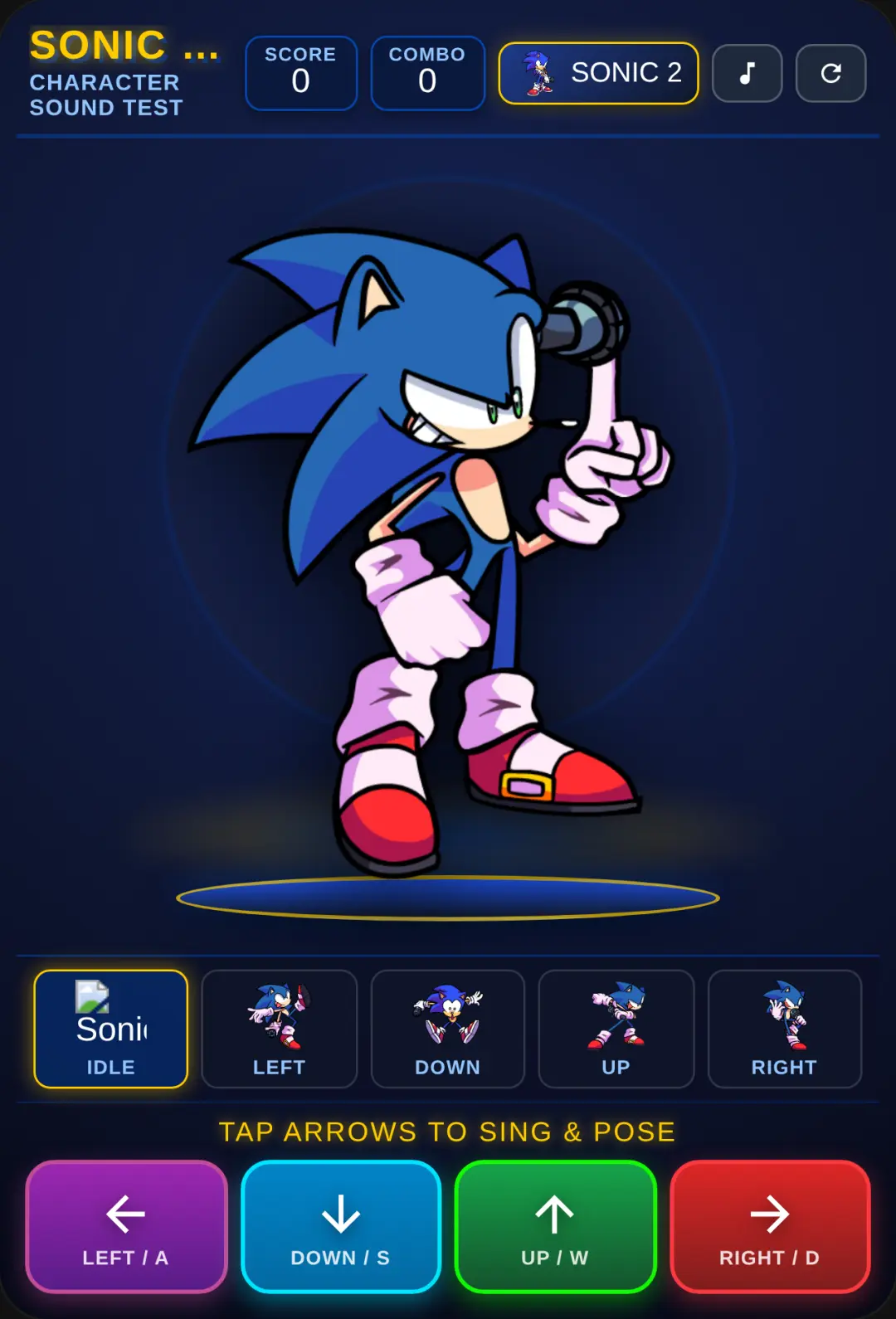 Sonic FNF Sound Test cover