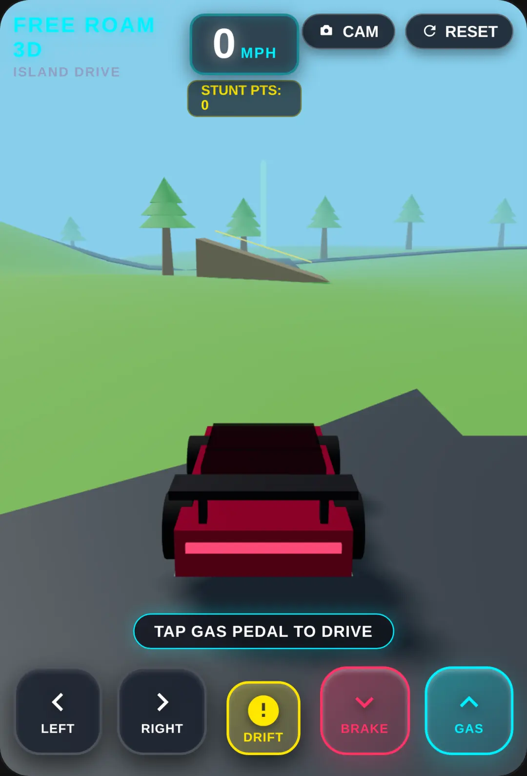 3D Free Roam Car cover
