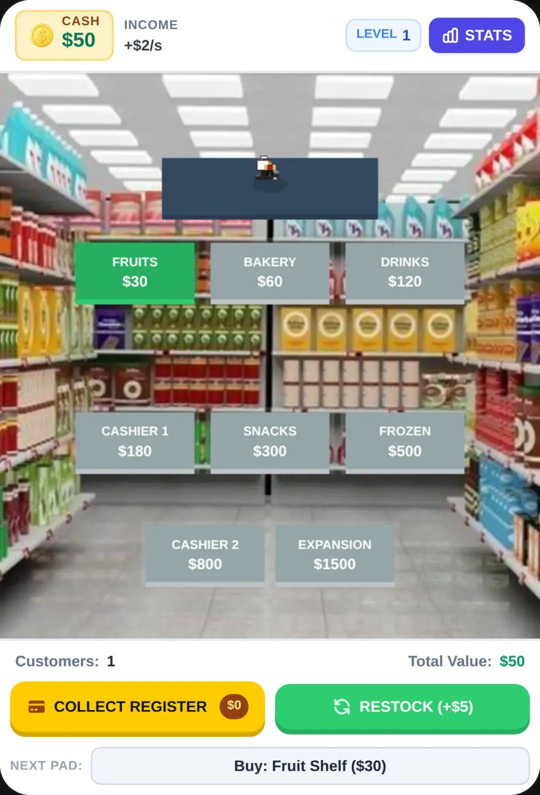 Roblox Supermarket Tycoon cover