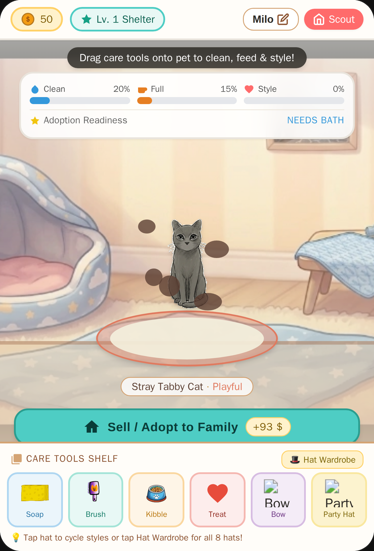Stray Pet Rescue & Adoption Shelter cover