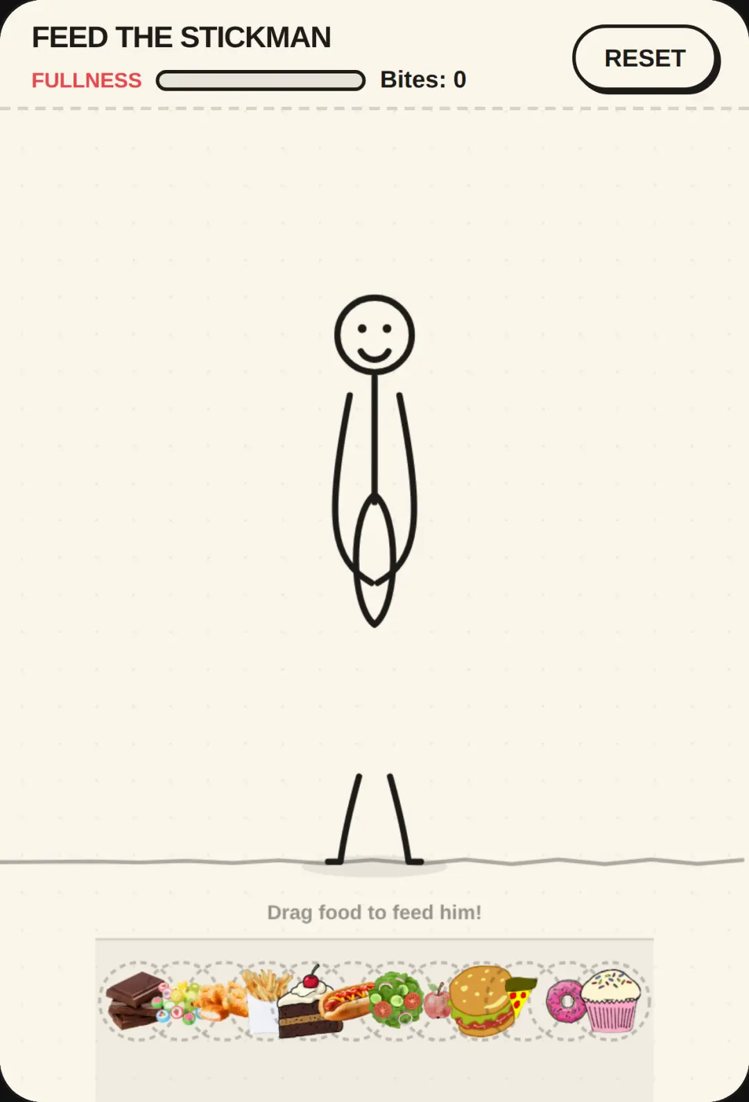 My Feed the Stickman Ver. 0.02 cover
