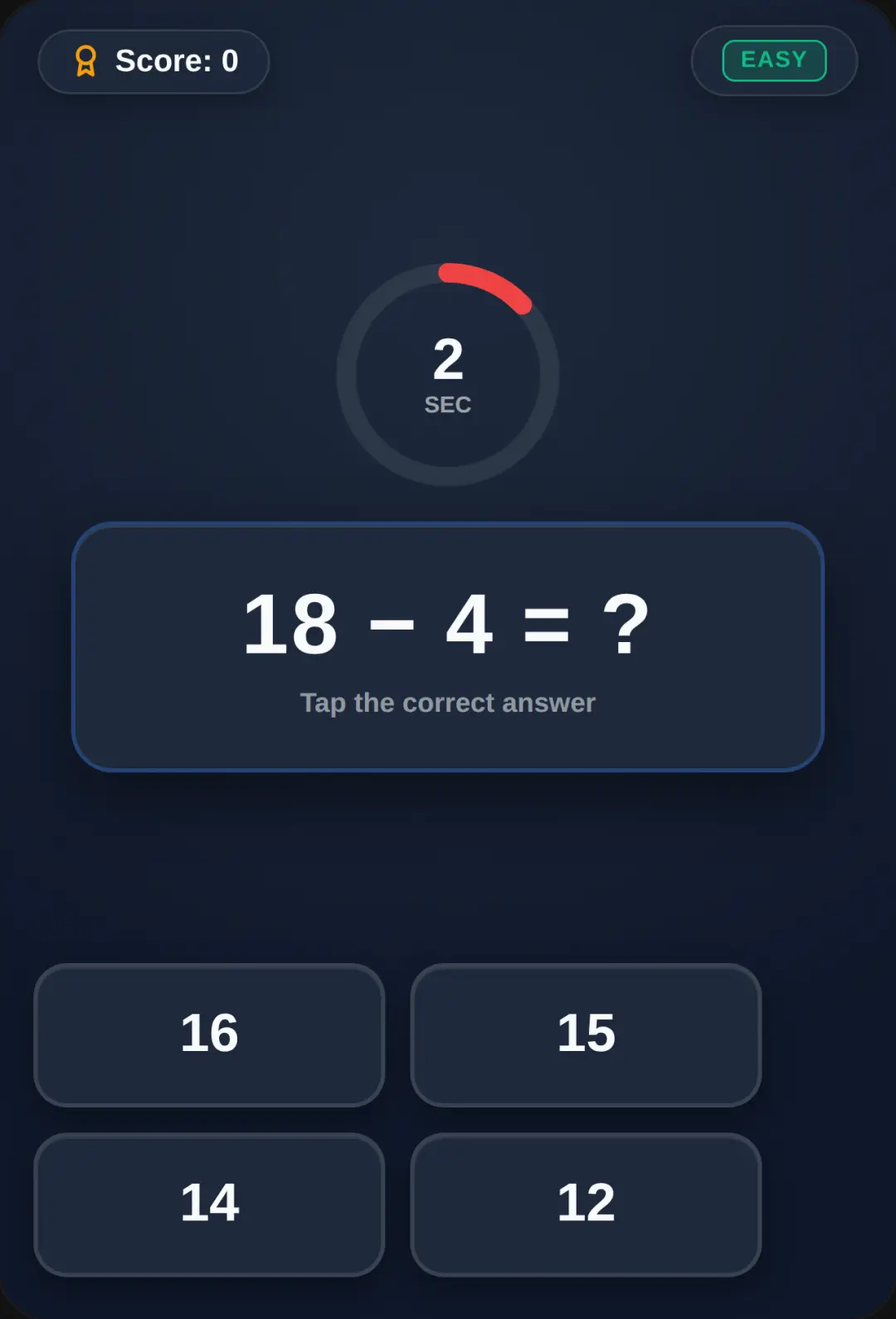 Math Blitz cover