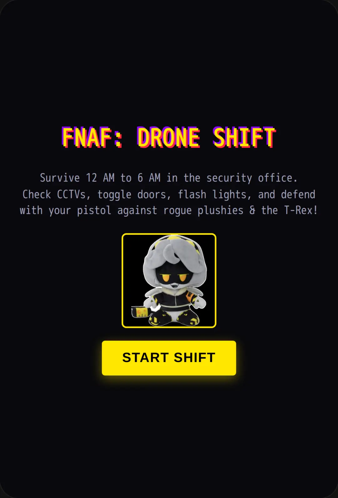 FNAF: Drone Shift(With gun 👁👄👁) cover