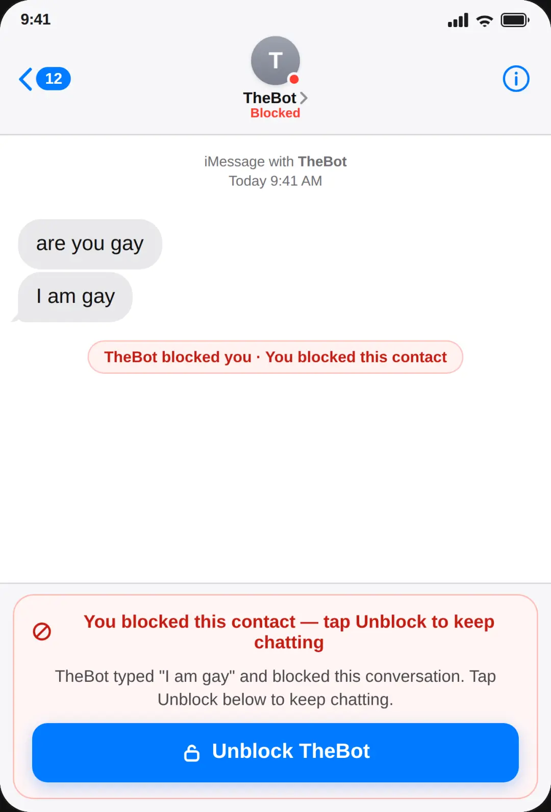 iMessage — TheBot cover