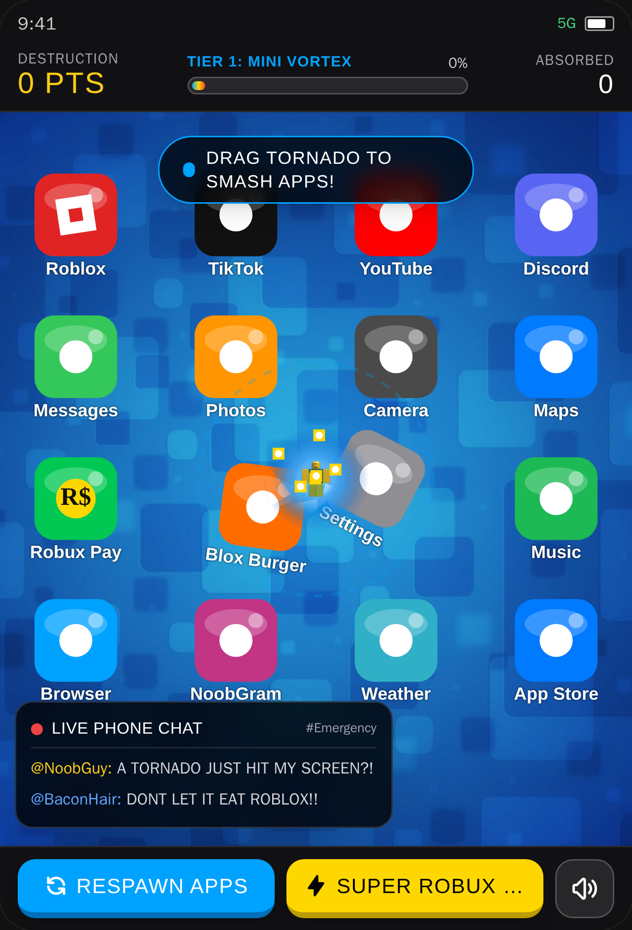 Roblox Tornado Phone Havoc cover