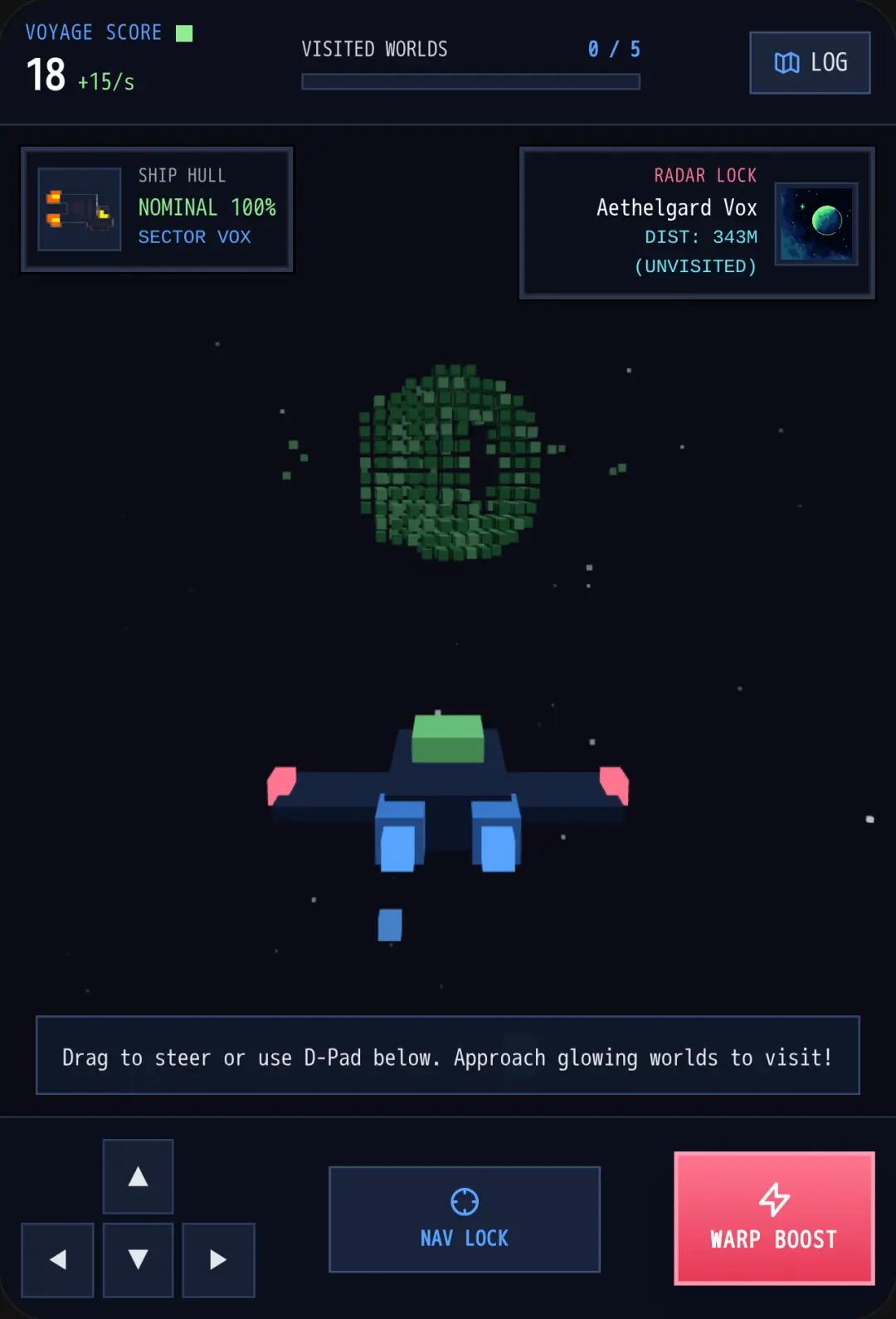 Voxel Odyssey — Space Exploration cover