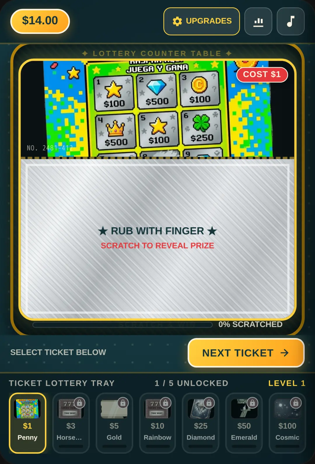 Ticket Fortune - Scratch & Win cover