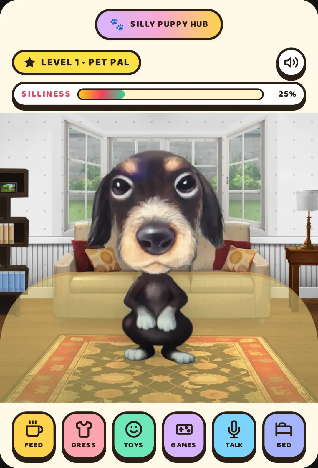 Silly talking dog cover