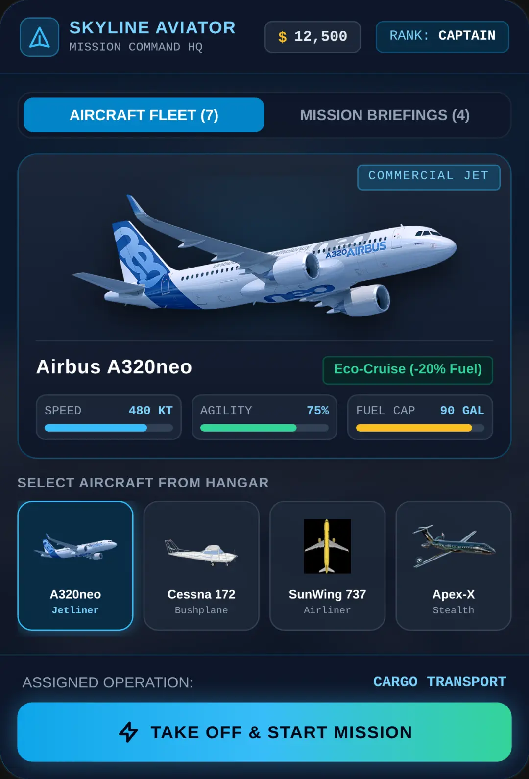 Skyline Aviator: Flight Missions cover