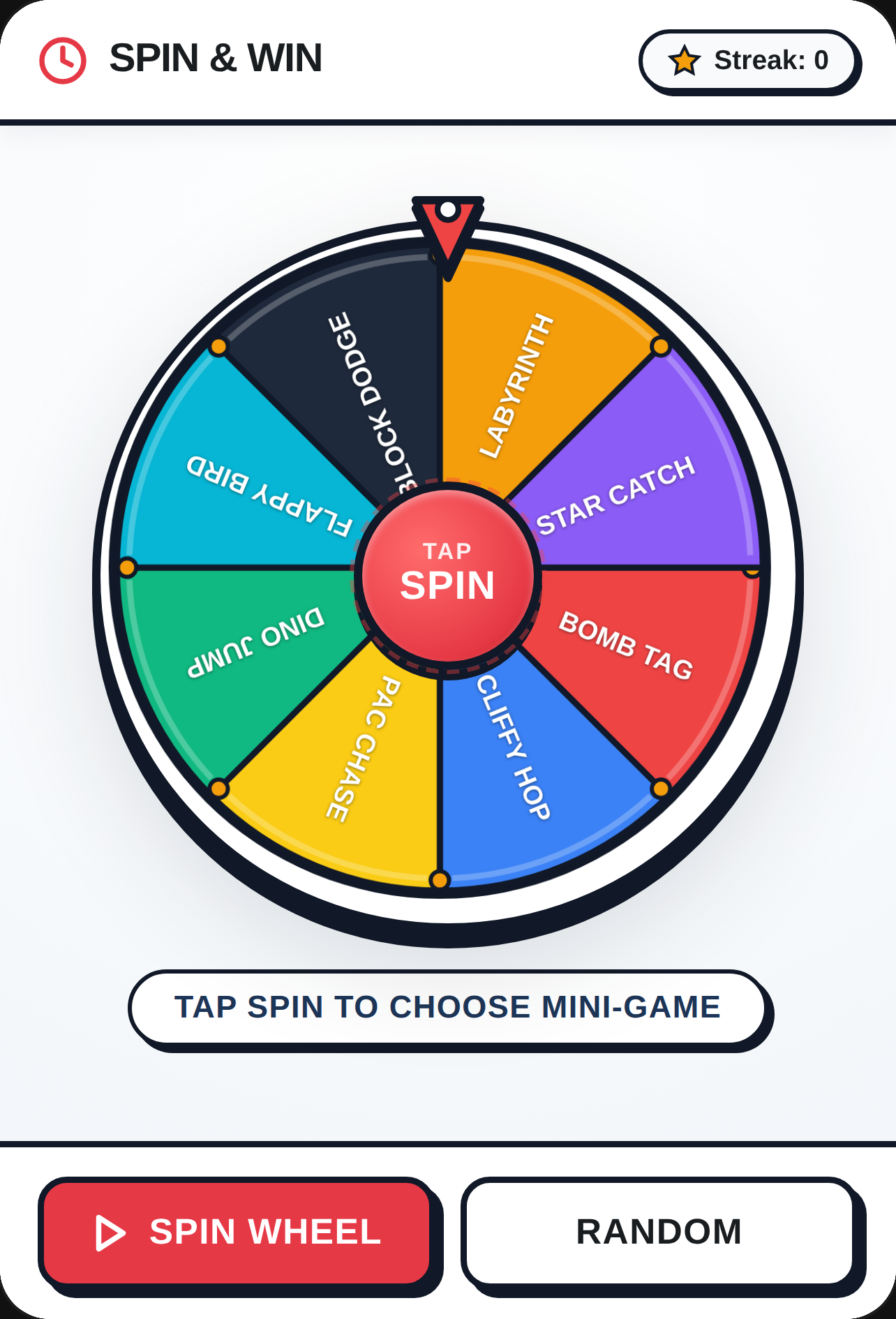 Big Spin Win - 8 Mini Games cover