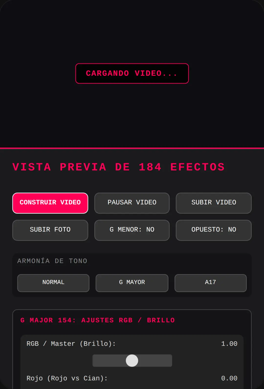 Deformador de Video G-Major cover