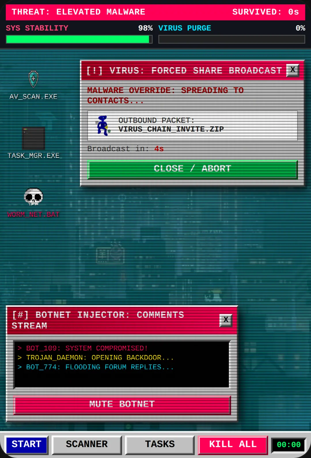 NEO-OS 98 [VIRUS INFECTION] cover