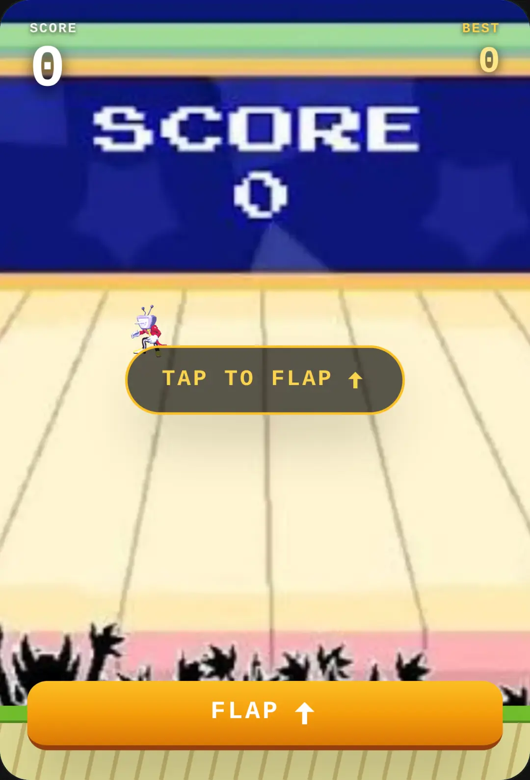 Flappy tenna cover