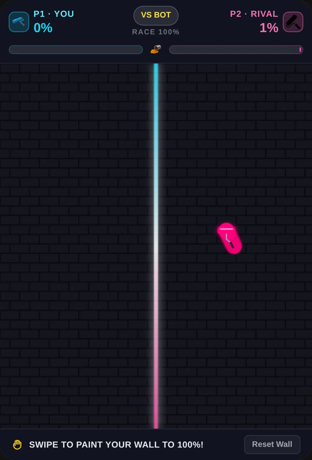 1v1 Paint the Wall cover