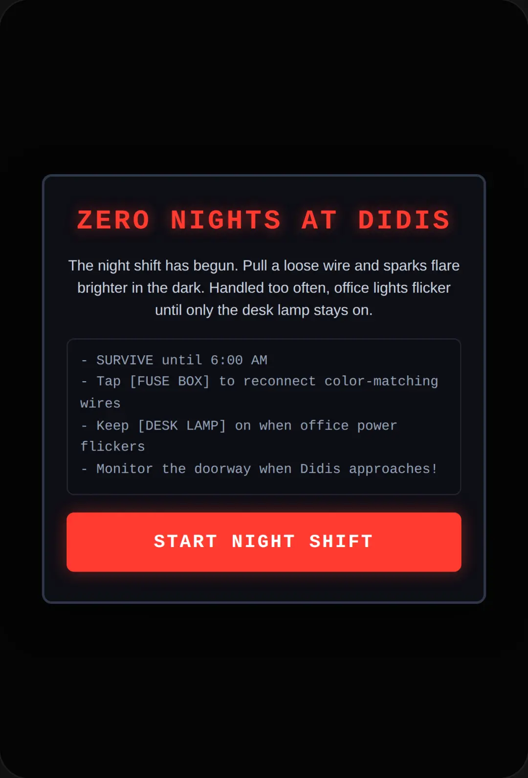 Zero Nights at Didis cover