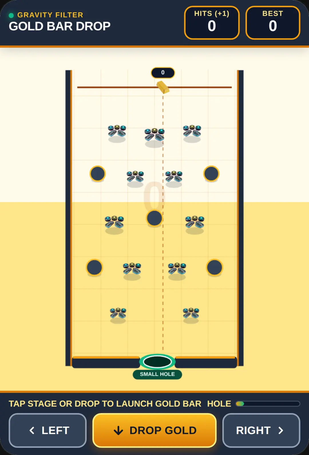 Gold Bar Drop cover