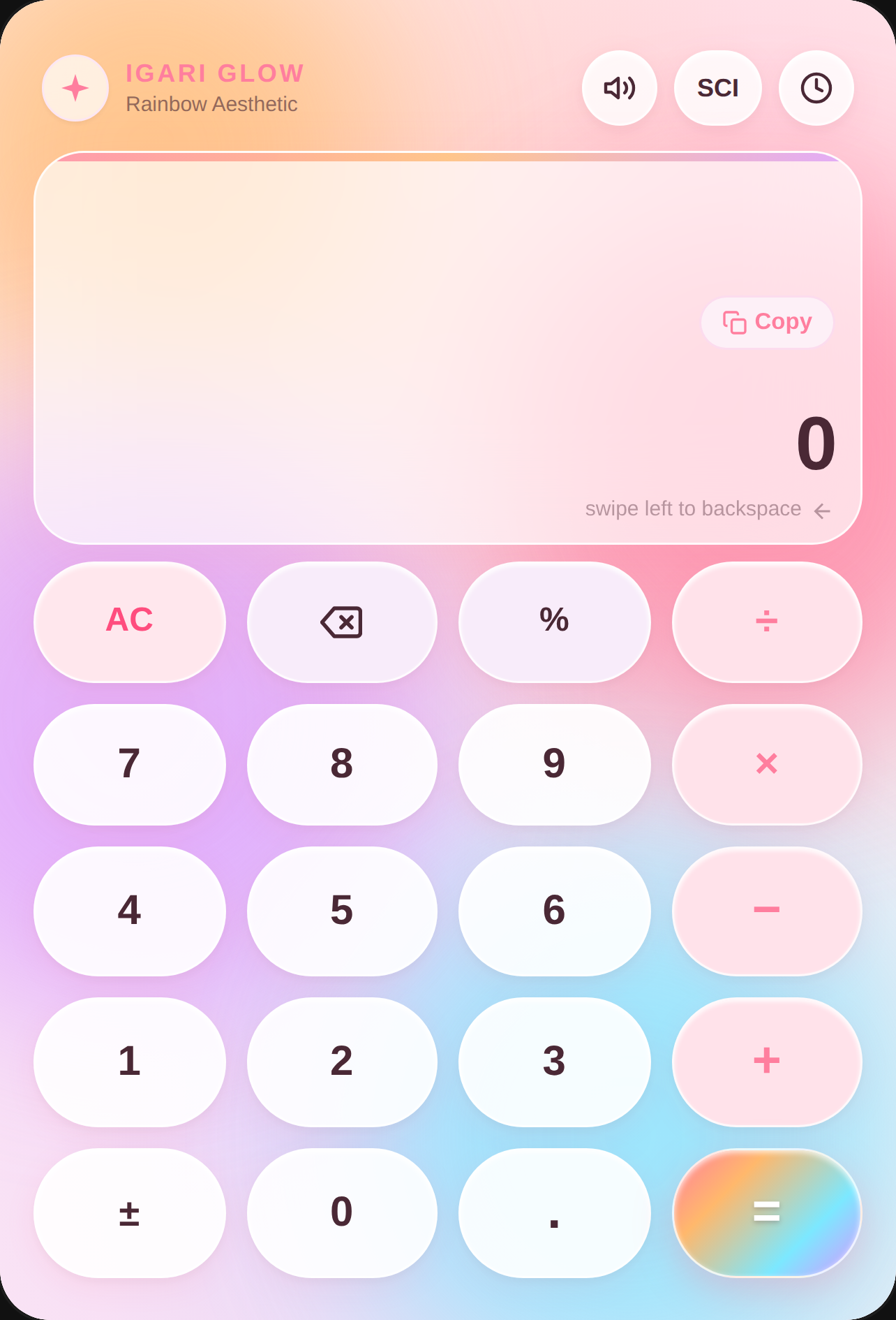 Rainbow Igari Calculator cover