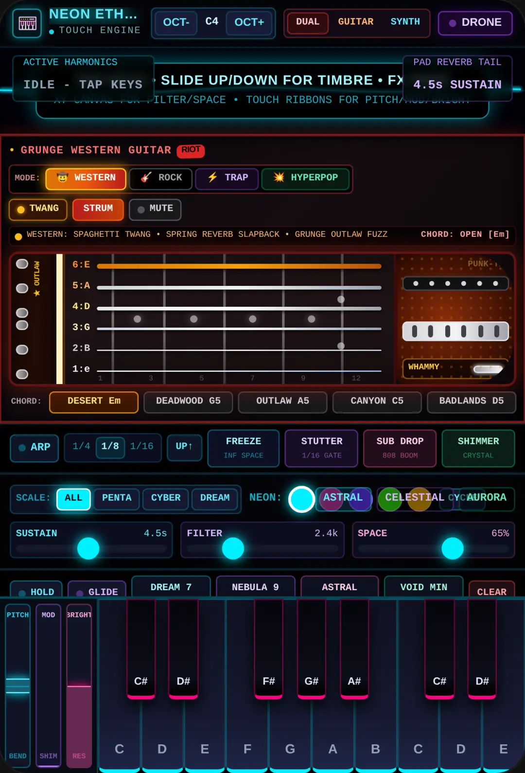 dark pop synthesizer cover
