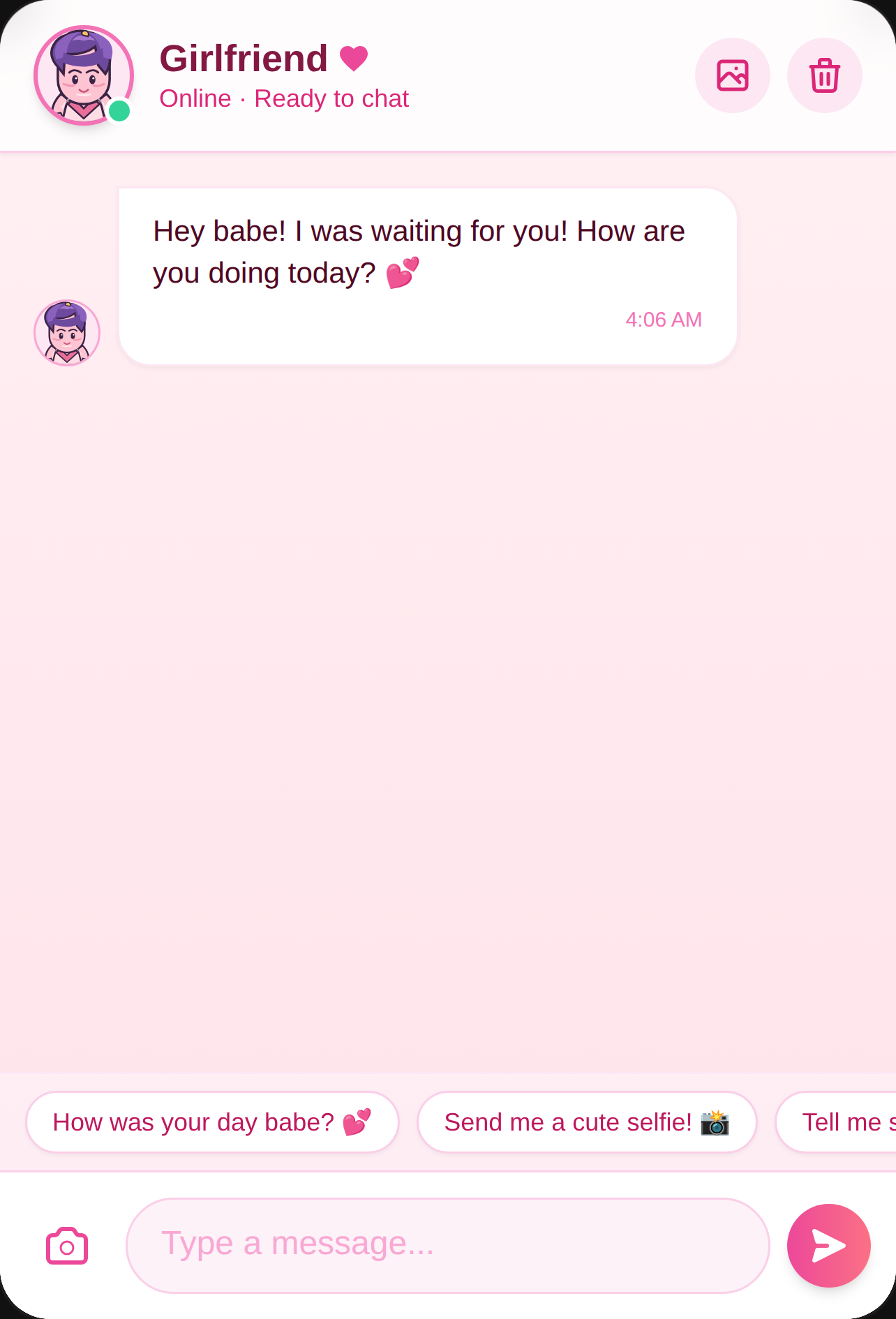 Talk to your girl friend cover