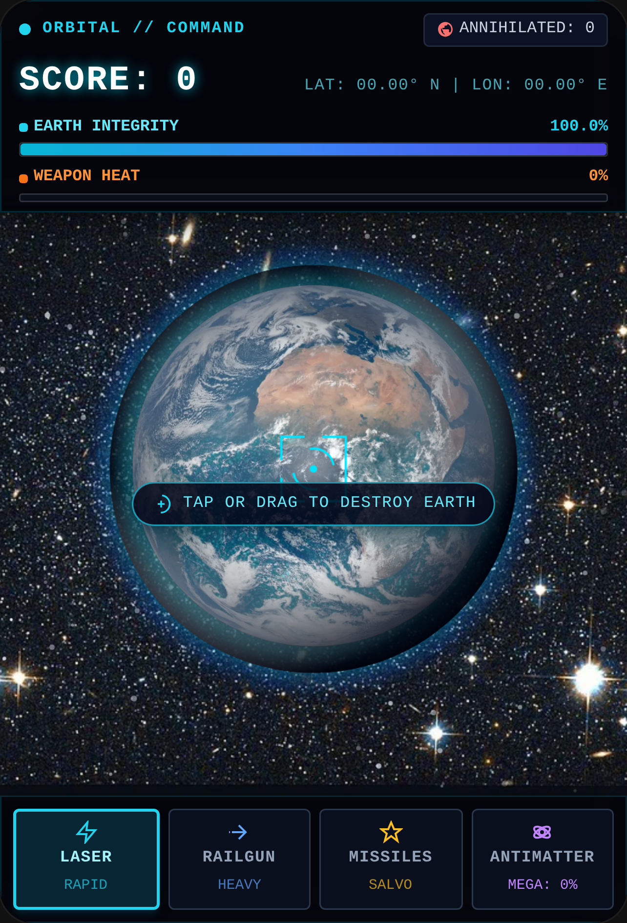 ORBITAL DESTRUCTION // EARTH cover